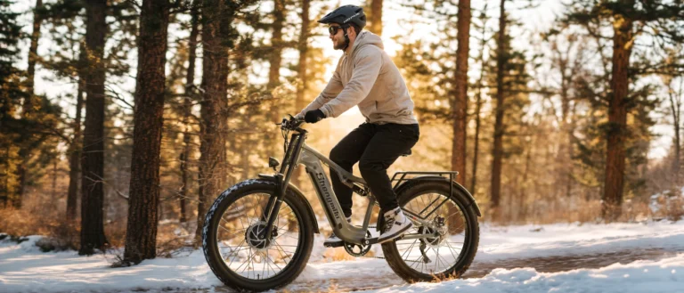 Image d'un mannequin en train de faire du vélo Shengmilo S600