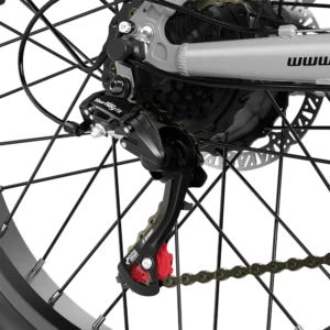 Système de transmission Shimano précis du Shengmilo S600 pour adaptation aux pentes et vitesses