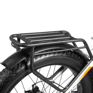 Support arrière robuste sur le vélo électrique MX06 pour bagages ou accessoires