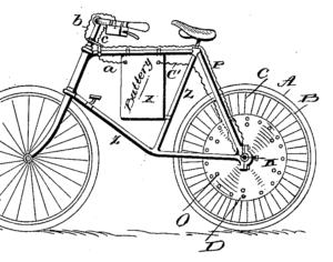 Vélo électrique conçu par Ogden Bolton