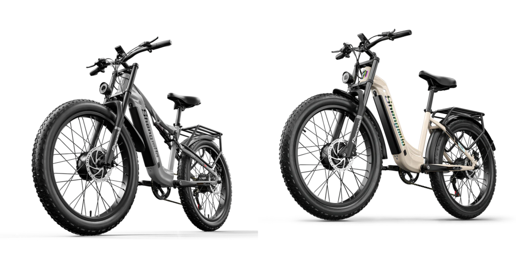 Comparaison des vélos électriques Shengmilo S600 et S700