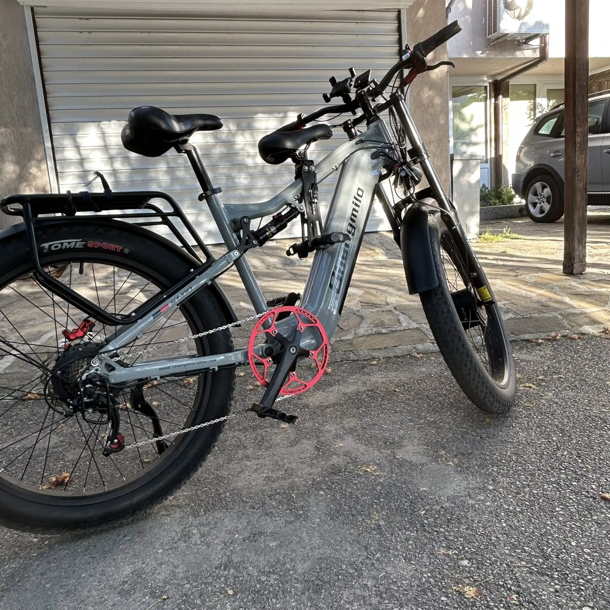 Shengmilo S600 vélo électrique fat tire pour sorties d'été en France